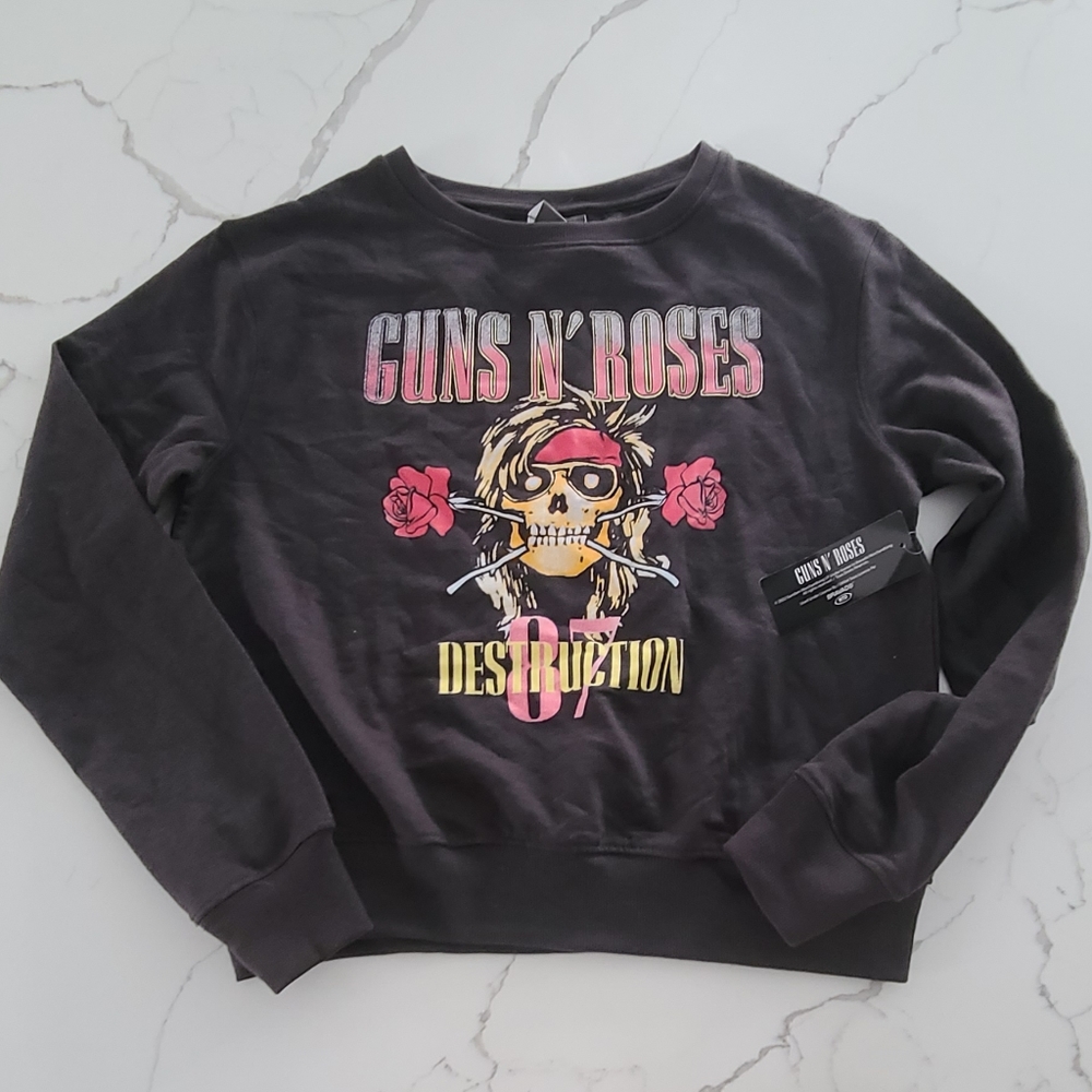 Guns N Roses Vintage Style Graphic Sweatshirt - Size XS